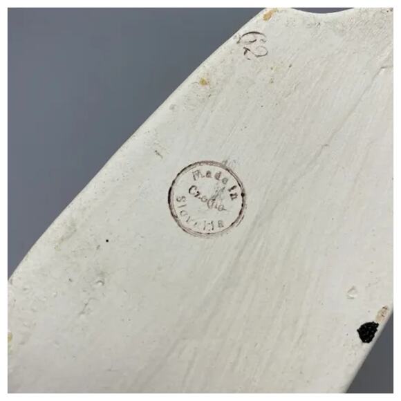 Vintage Ceramic Cow Creamer Orange Tan Made in Czechoslovakia‎ - Picture 7 of 7